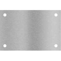 Plaque Inox Brossé format 1x1mètre, Plaque Inox brossé 1,5mm & 2mm