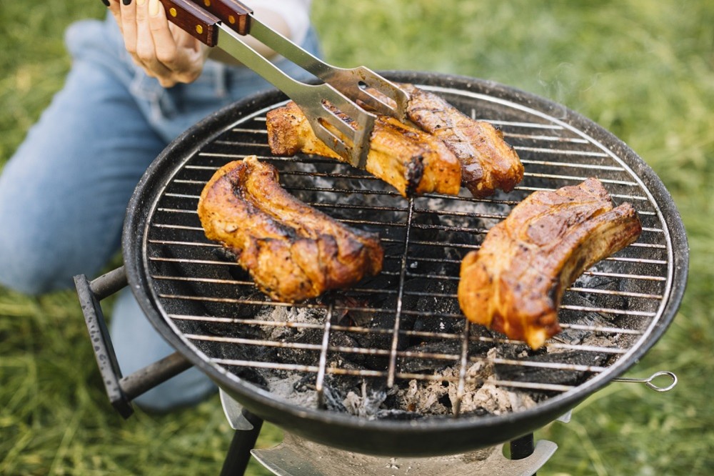 Grille de barbecue en Acier Inoxydable pour cuisson de viande
